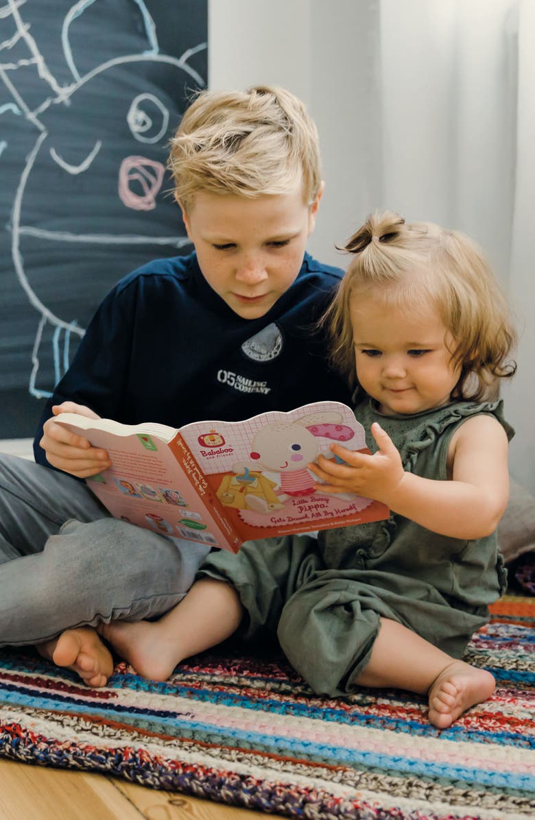 Bababoo and friends<sup>®</sup> Pippa Bunny Character Book & Plush Set, Alternate, color, Multi / Red