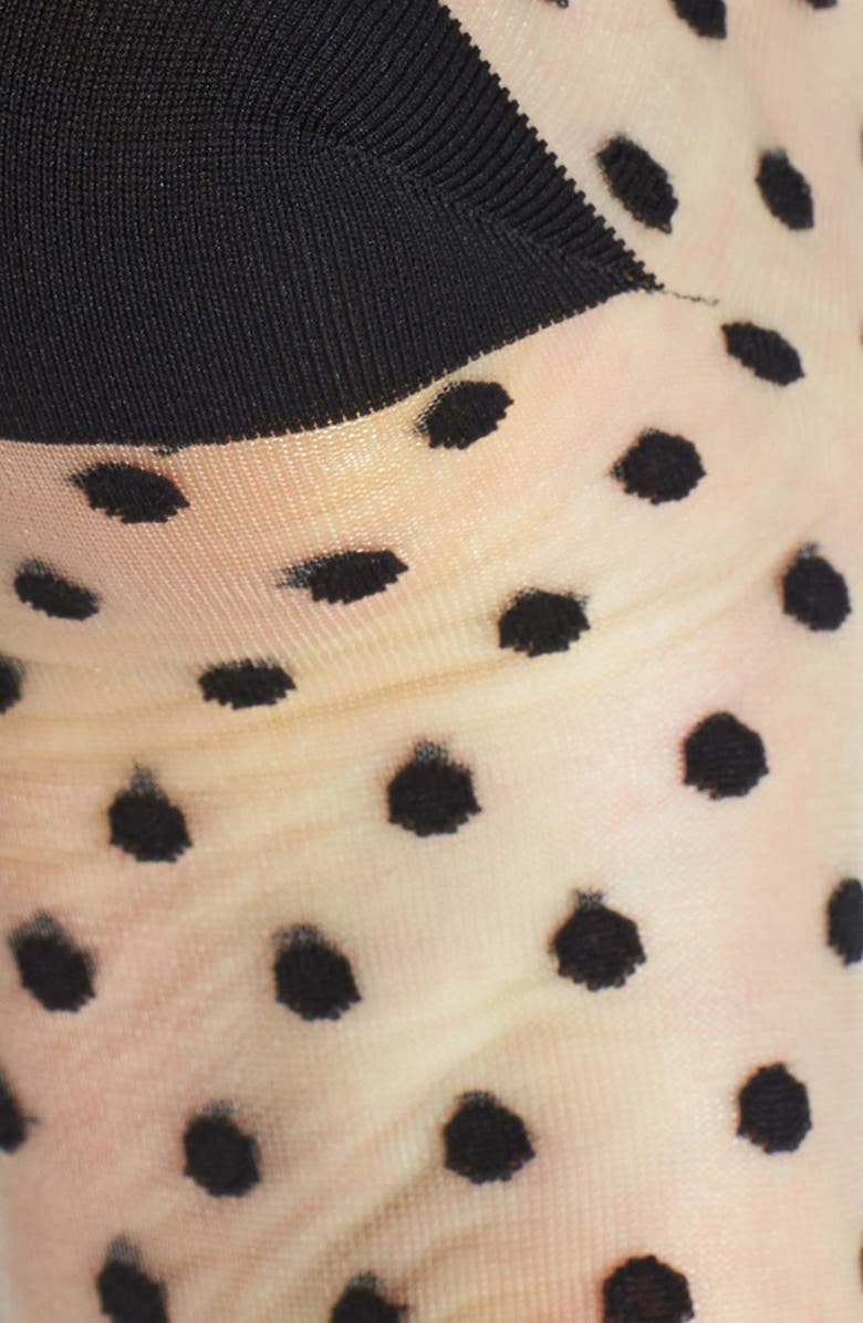 Kate Spade New York 'filament spot' trouser socks, Alternate, color,