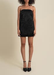Contessa Mills Sophia Italian Swirl Jacquard Mini Dress