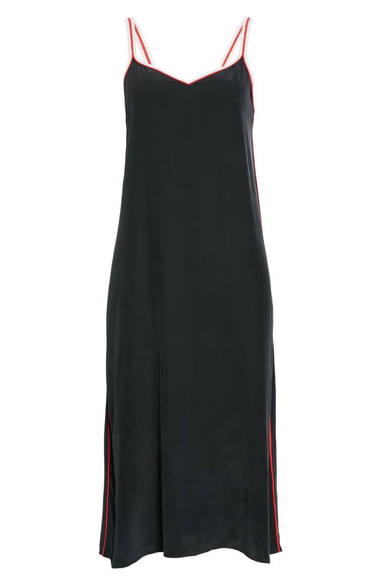 rag & bone Luca Silk Midi Slipdress, Alternate, color,