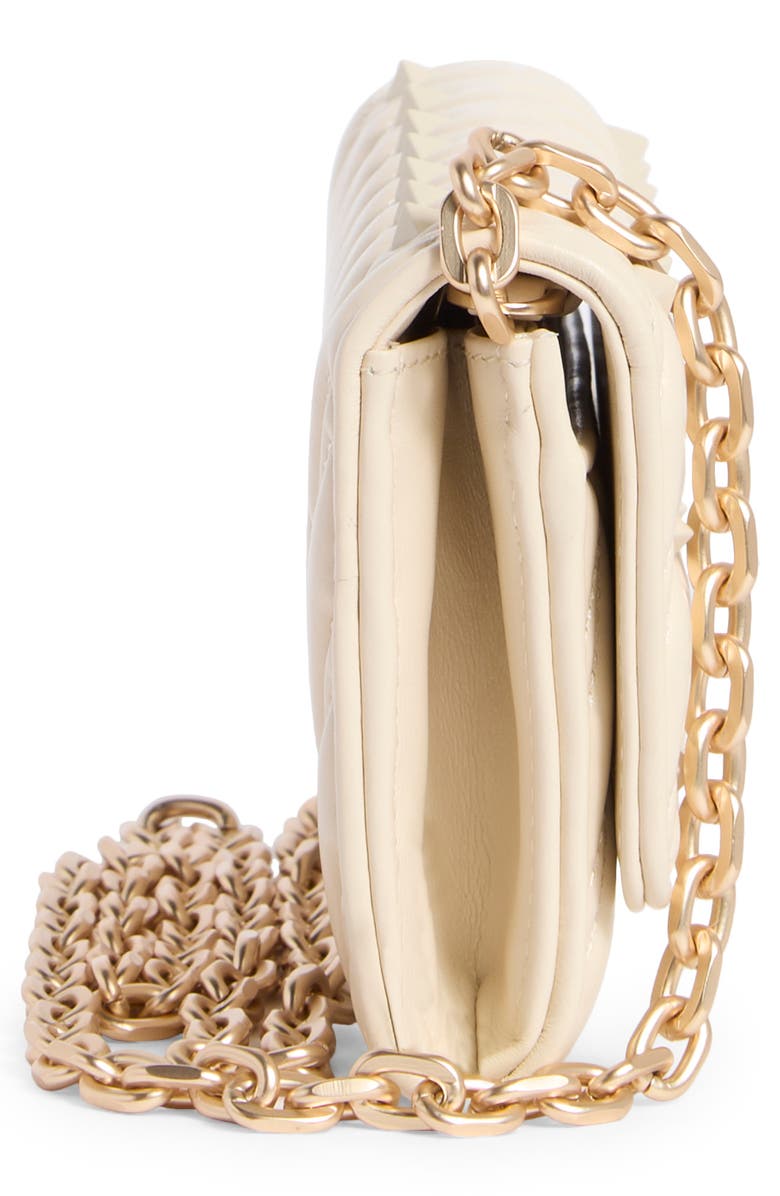 Cesare Sauvage Quilted Leather Wallet on a Chain