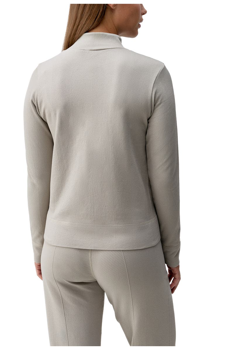 Born Living Yoga Gita Seamless Sport Jacket, Alternate, color, Grain