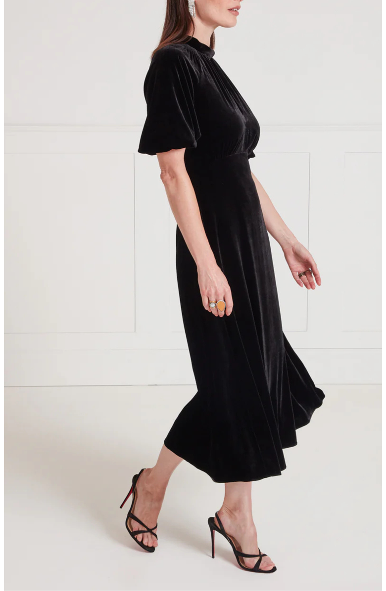 Temperley London Eliana Dress, Alternate, color, Black