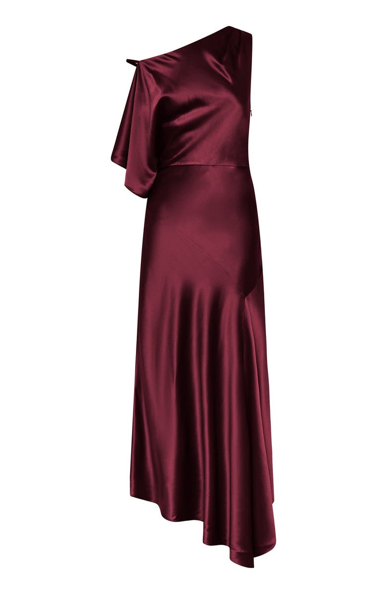 NICHOLAS Nayara Dress, Alternate, color, Blackberry