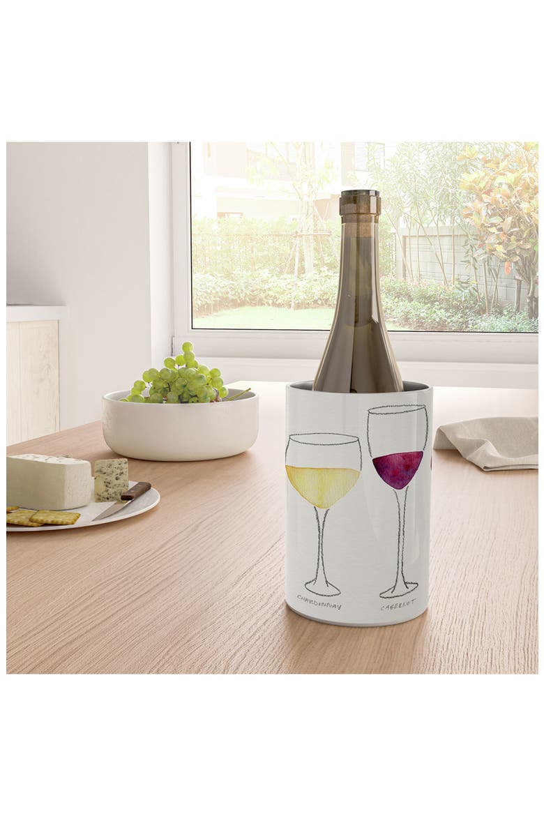 Wine Collection Wine Chiller, Alternate, color, PURPLE
