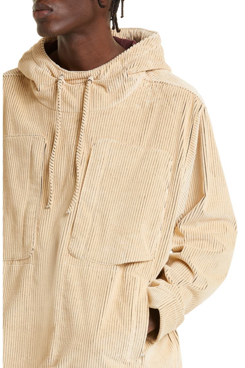 Steinn Corduroy Anorak, Alternate, color, 0956 CHALK STRIPE