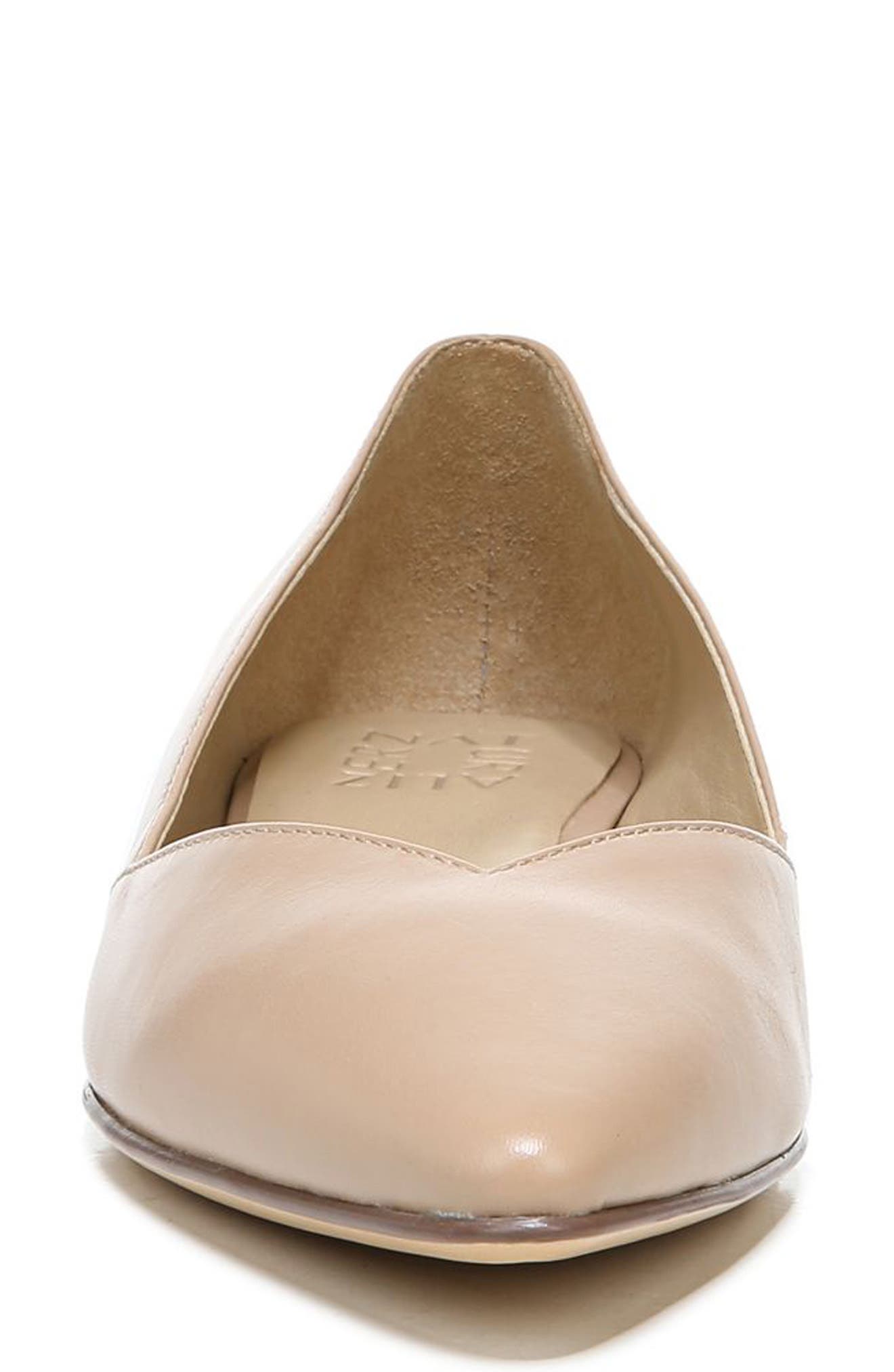 Havana Pointed Toe Flat, Alternate, color, CREME BRULEE
