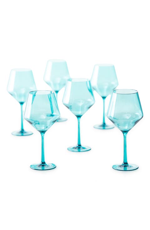 Sole Shatter Resistant 6-Piece Cabernet Wine Glasses