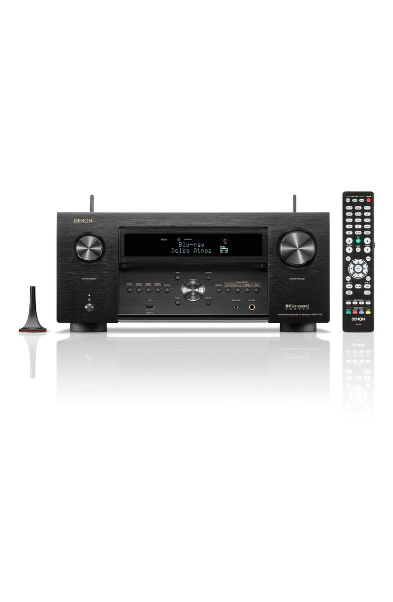 Denon AVR-A1H 15.4-Channel 8K Home Theater Receiver, Alternate, color, Black
