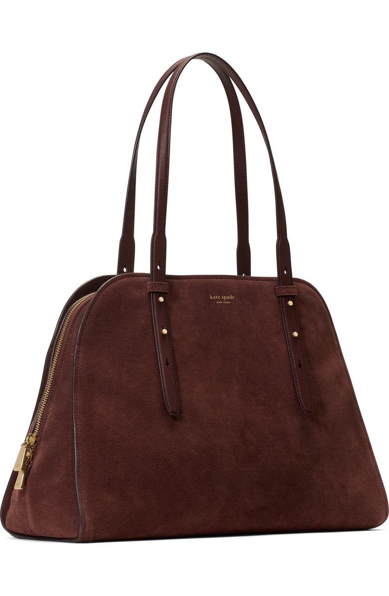Kate Spade New York do it all suede maise carryall tote, Alternate, color,