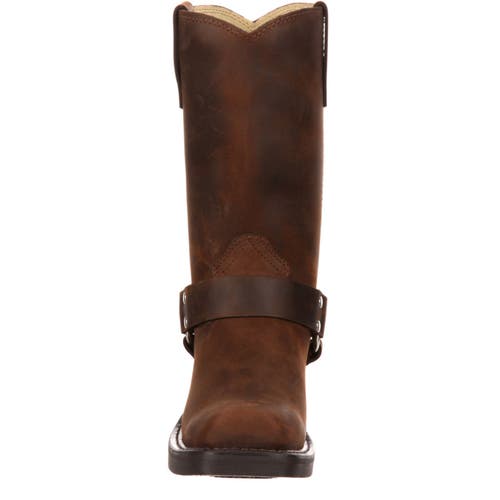Durango Brown Harness Boot In Brown