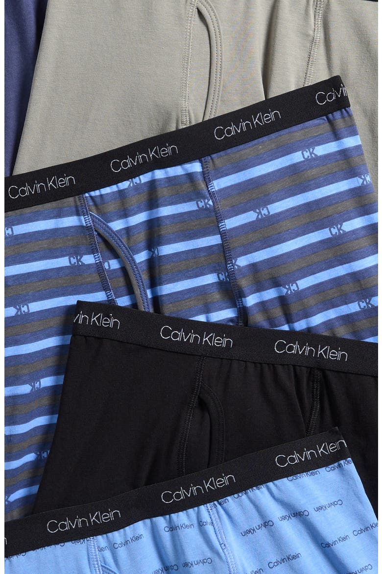 Kids' Assorted 5-Pack Boxer Briefs, Alternate, color, CKVARSITYSTRP