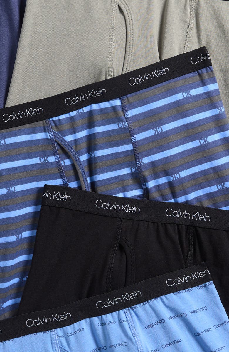 Calvin Klein Kids' Assorted 5-Pack Boxer Briefs, Alternate, color, Ckvarsitystrp