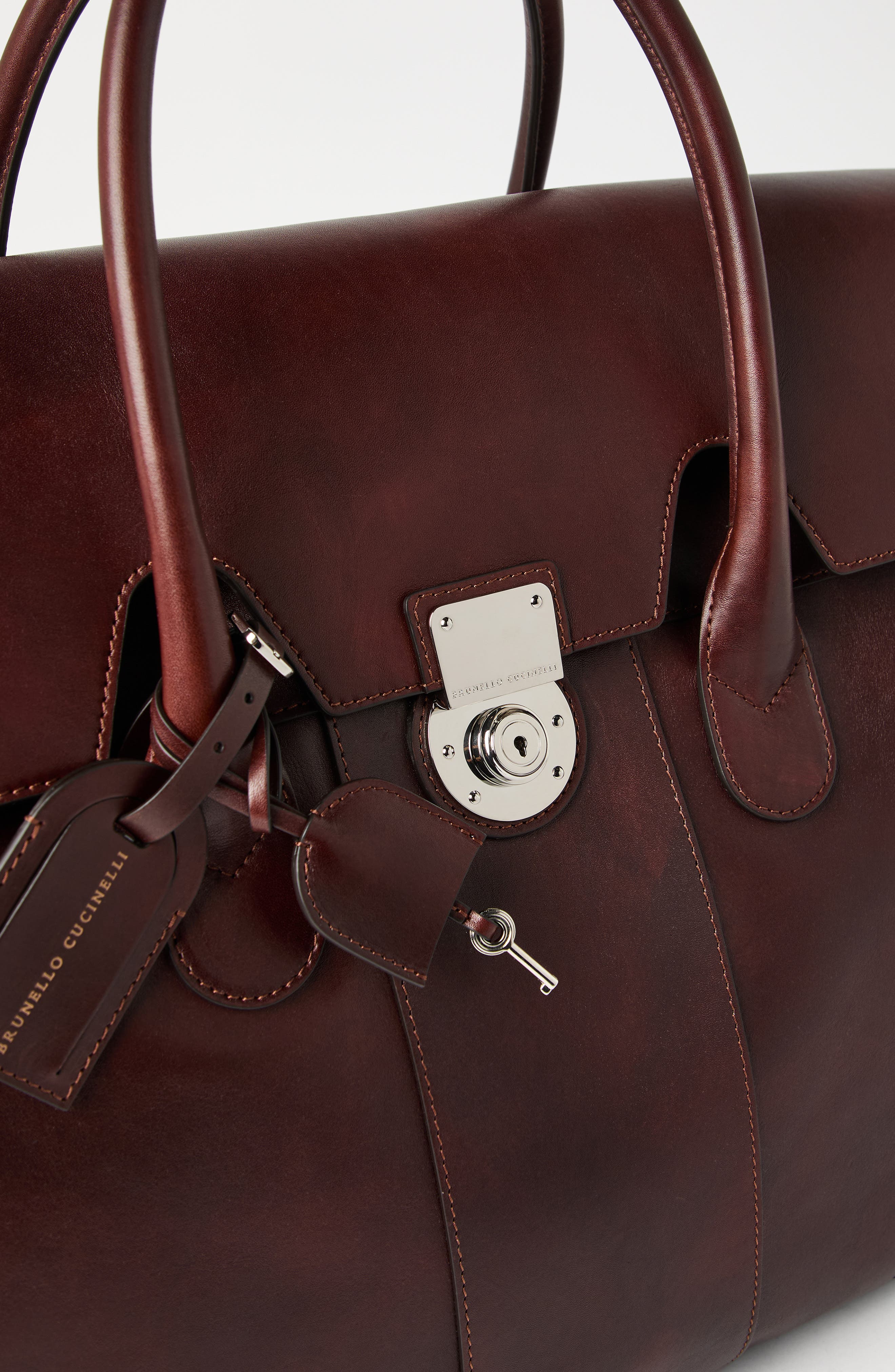 Brunello Cucinelli Calfskin bag, Alternate, color, 