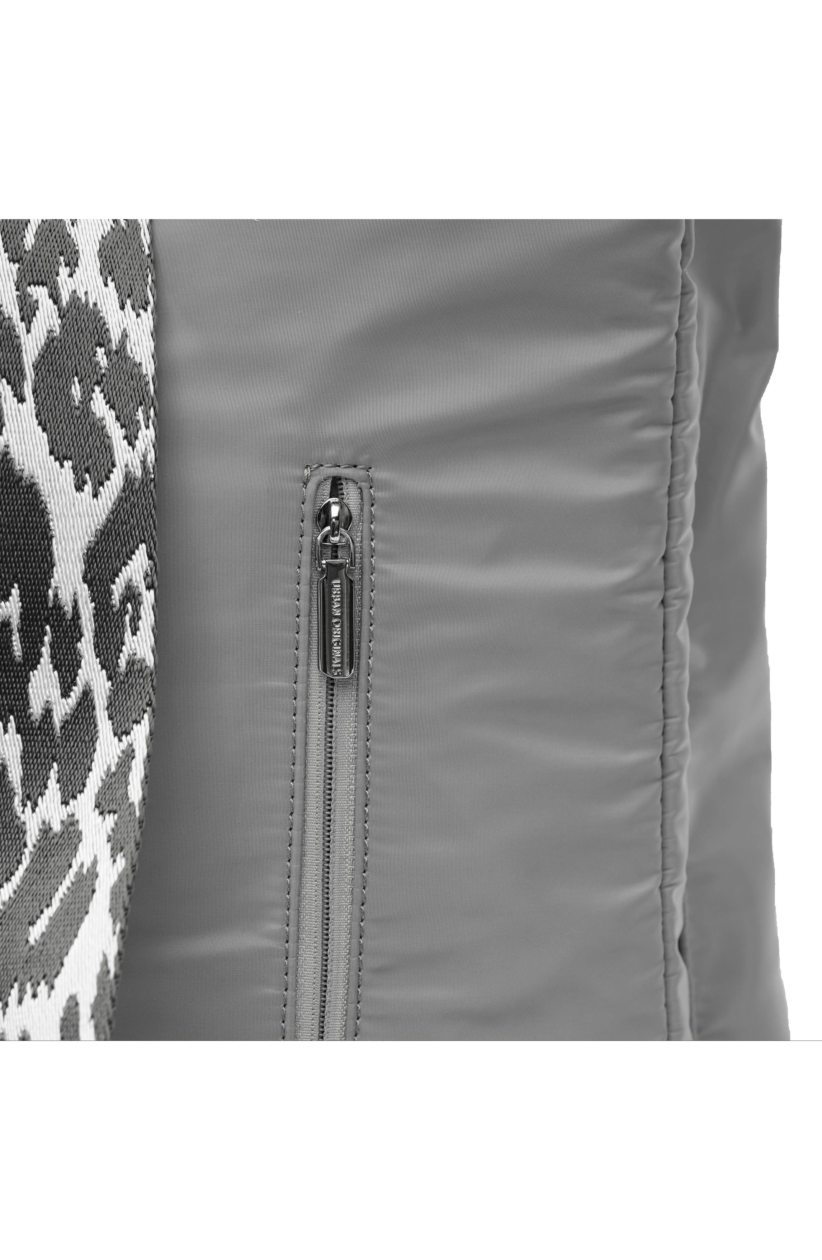 Urban Originals Como Tote Backpack, Alternate, color, Grey