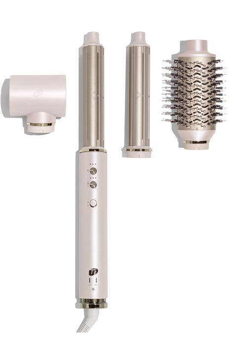 Aire 360 Air Styler Blowout Kit with Dual Voltage & Ceramic Curlign Attachments