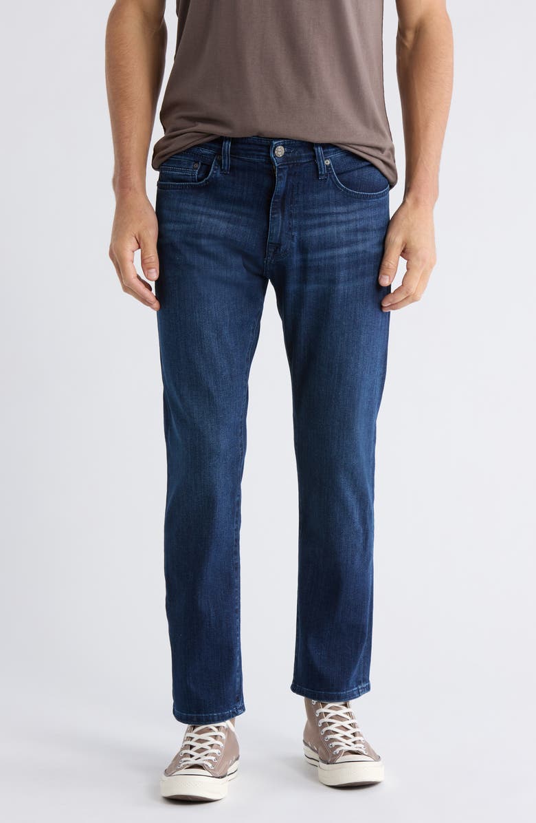 Mavi Jeans Zach Straight Leg Jeans, Main, color, Dark Brushed Austin