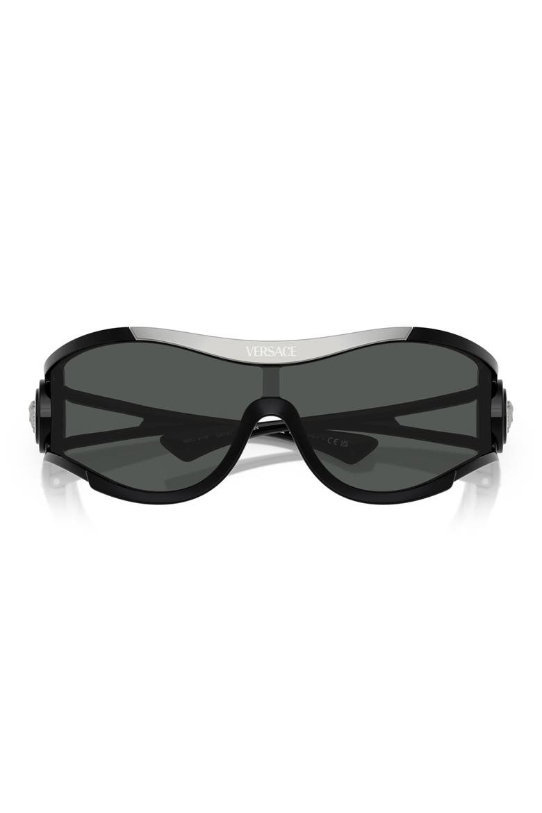 180mm Irregular Sunglasses, Alternate, color, BLACK GREY