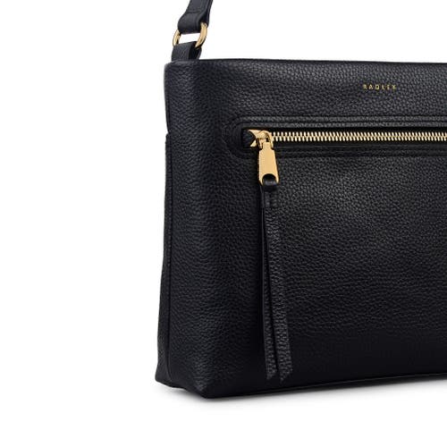 Radley Pickwick Small Ziptop Crossbody Bag In Black