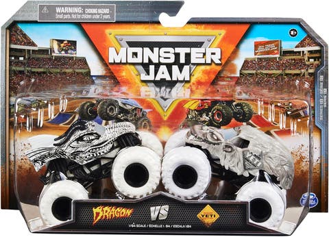 Dragon Vs Yeti Die Cast Vehicles
