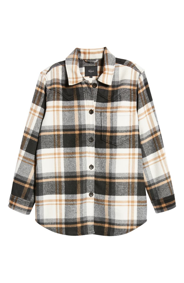 Rails Tripp Plaid Flannel Shirt Jacket, Alternate, color,