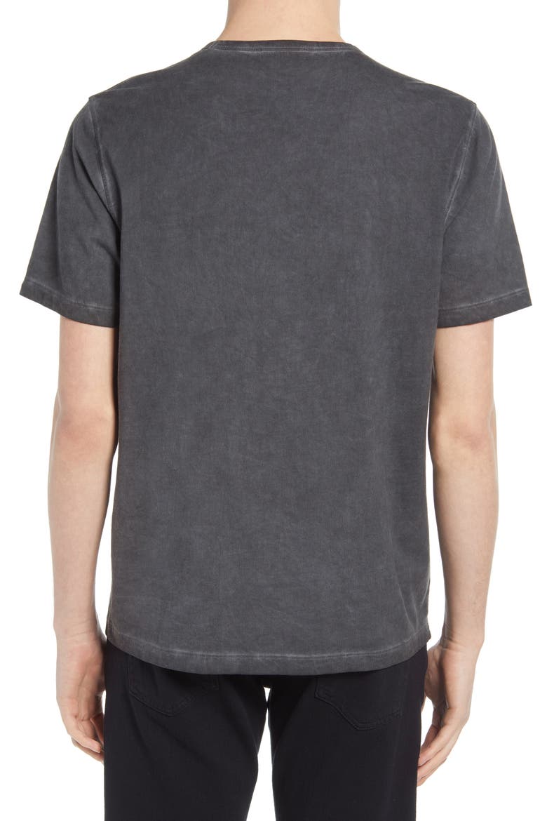 Precise Cold Dye T-Shirt, Alternate, color, BASALT
