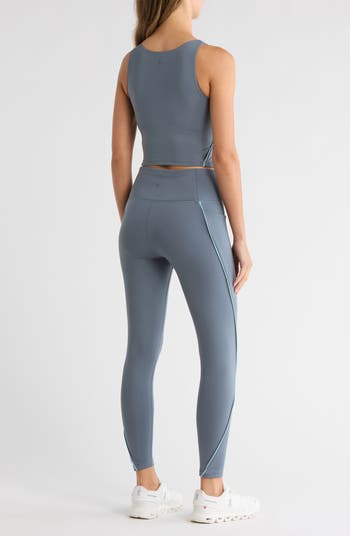 Perfect Piping Tank Top & Leggings Set