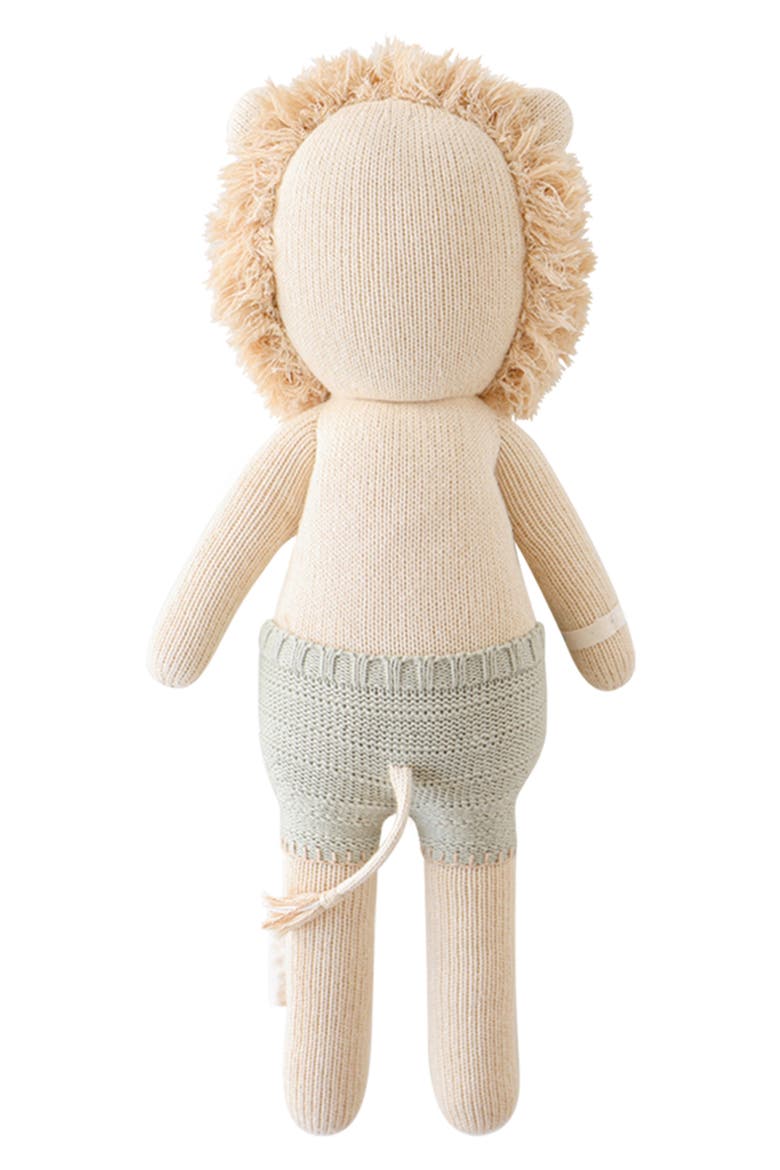 Little Sawyer the Lion Stuffed Animal, Alternate, color, GREEN/ BEIGE