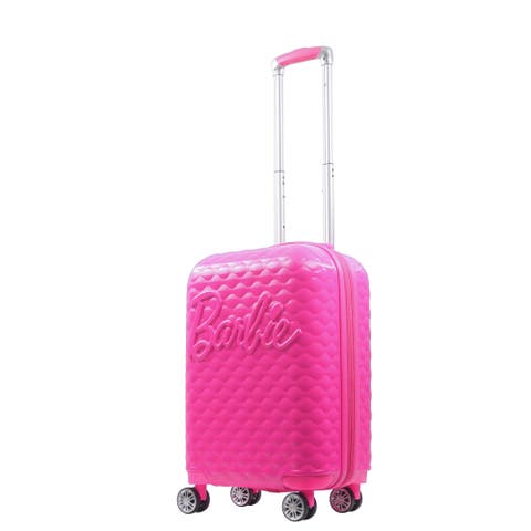 Mattel Barbie 3D Quilted 22.5" Carry on