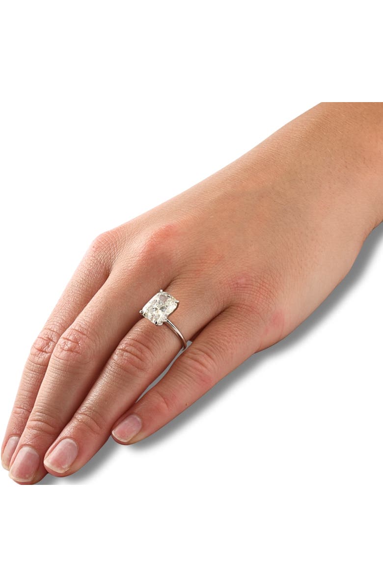 Bliss Diamond Certified 5Ct Cushion Solitaire Diamond Engagement Ring Lab Grown, Alternate, color,