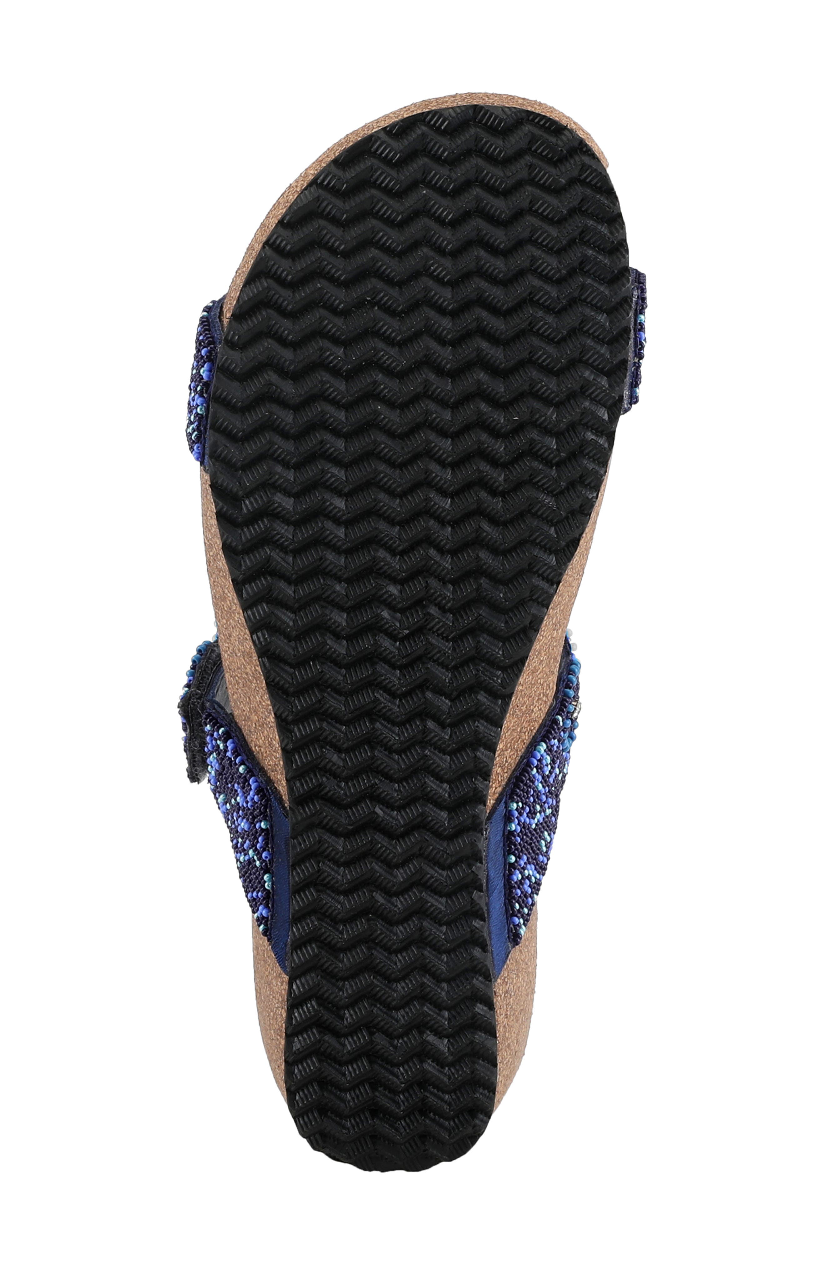 Bahama Embellished Slide Sandal, Alternate, color, NAVY MULTI