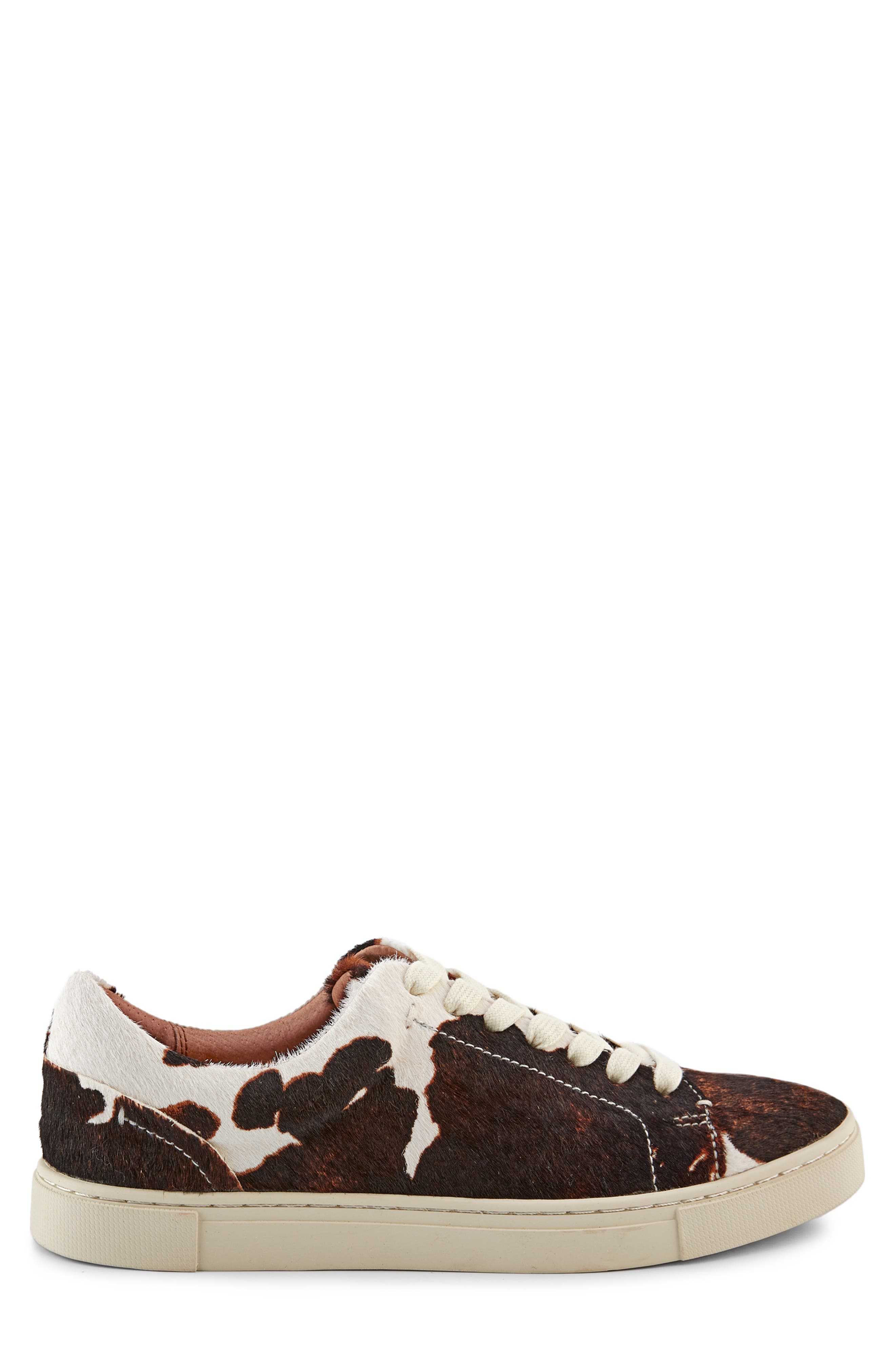 Frye Ivy Genuine Calf Hair Low Top Sneaker, Alternate, color, 