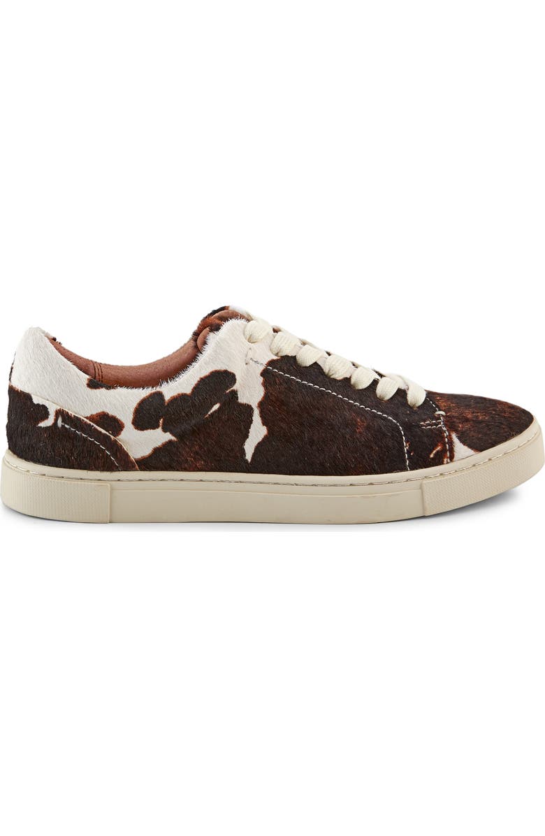 Frye Ivy Genuine Calf Hair Low Top Sneaker, Alternate, color,