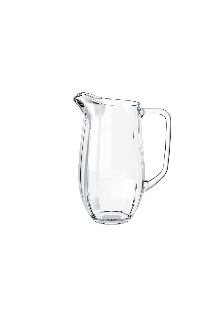 Rose Garden Pitcher, Main, color, clear