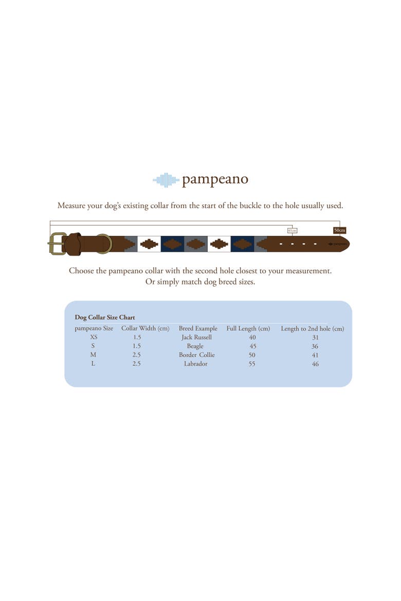 Dog Collar - Multi, Alternate, color, Brown/Navy/Red/Blue