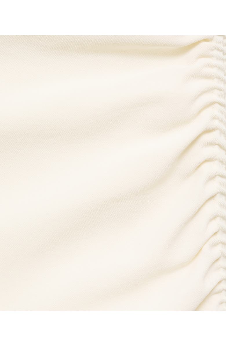 MANGO One-Shoulder Dress, Alternate, color, Off White