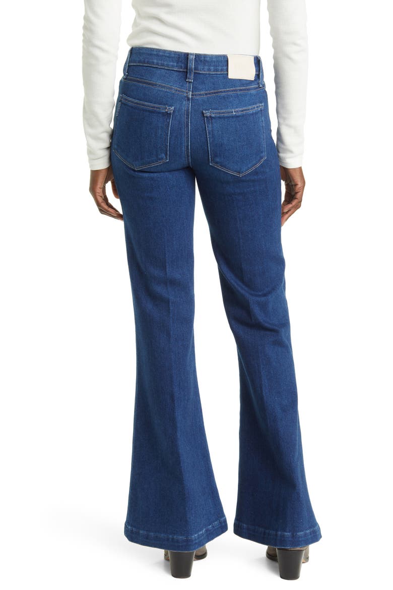 Genevieve High Waist Flare Jeans, Alternate, color, TIMELESS