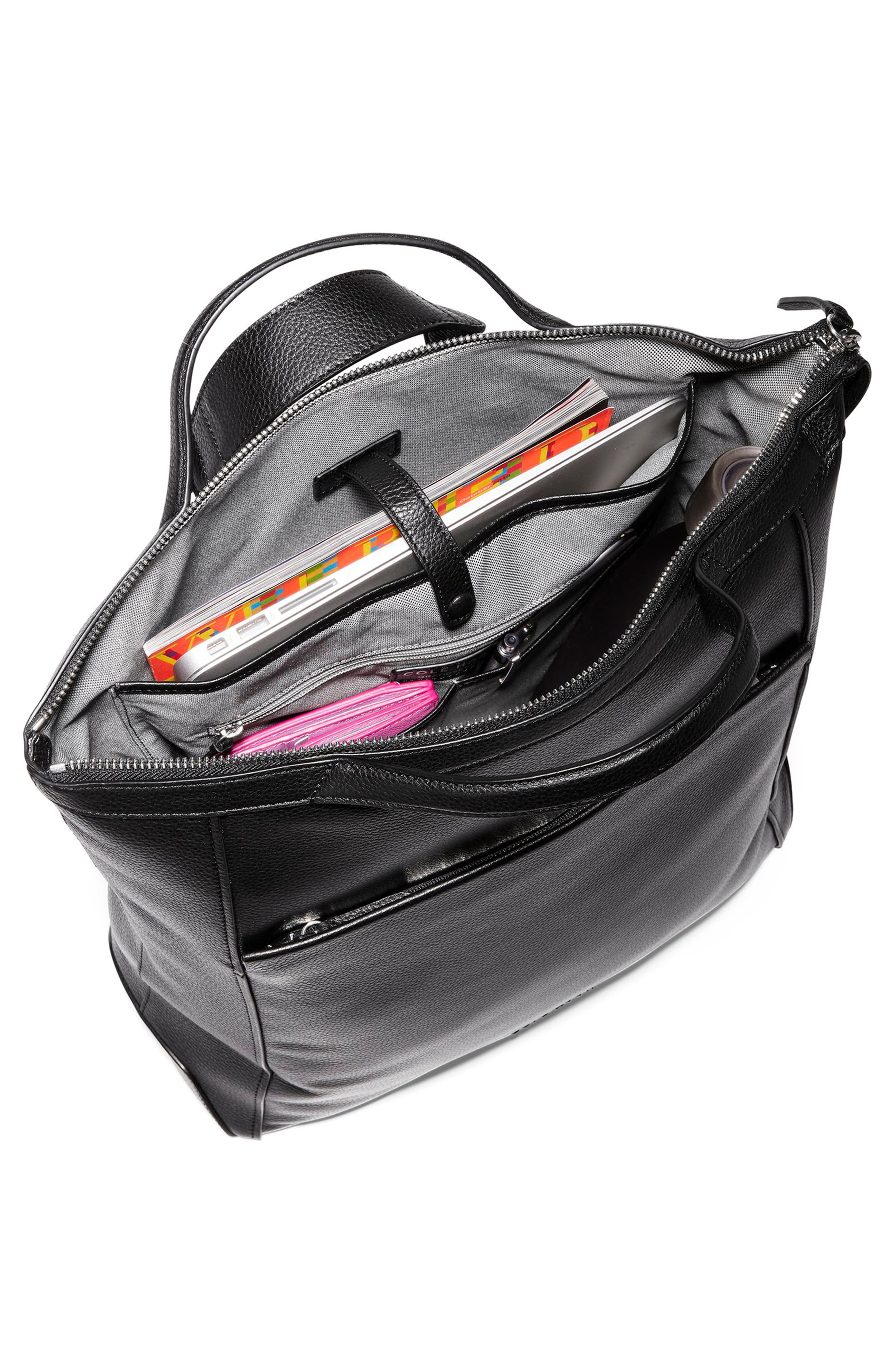 Cole Haan Grand Ambition Leather Convertible Backpack, Alternate, color, 