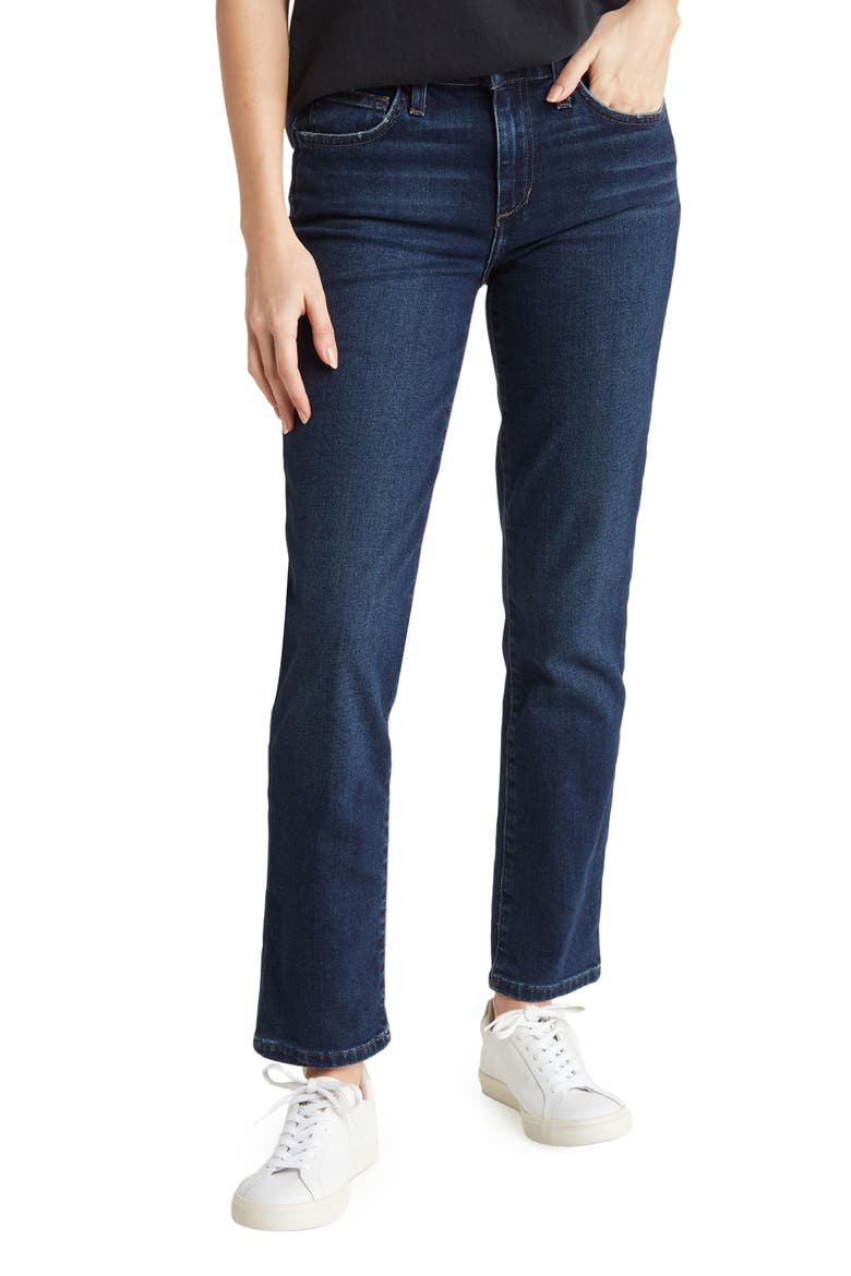 Mid Rise Ankle Straight Leg Jeans, Main, color, ESTELA