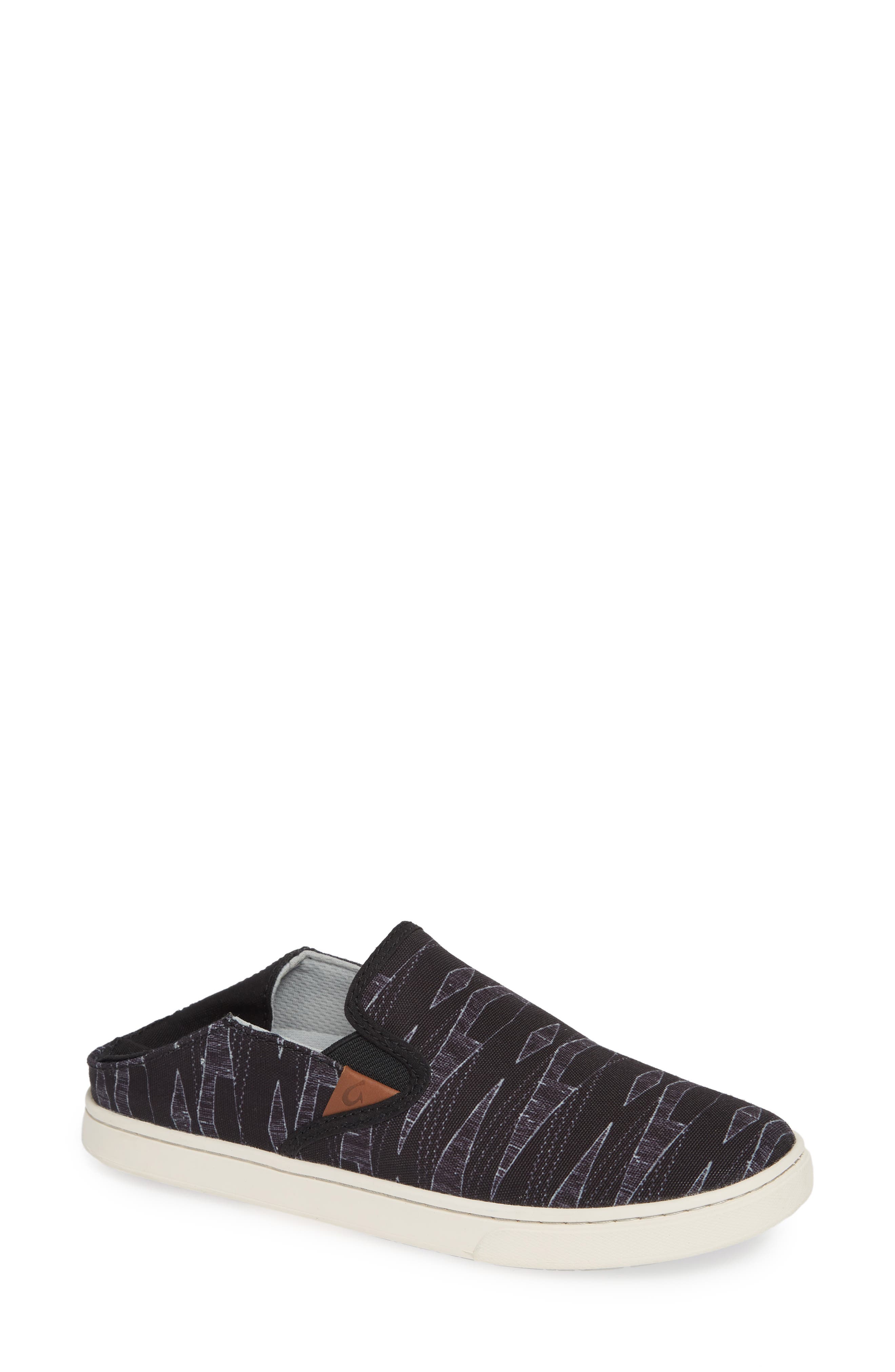 Pehuea Pa'i Convertible Sneaker, Main, color, BLACK/ KAPA FABRIC
