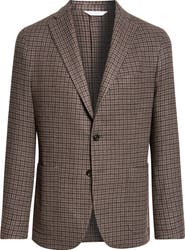 Boglioli K Houndstooth Plaid Wool & Cashmere Double Cloth Sport Coat