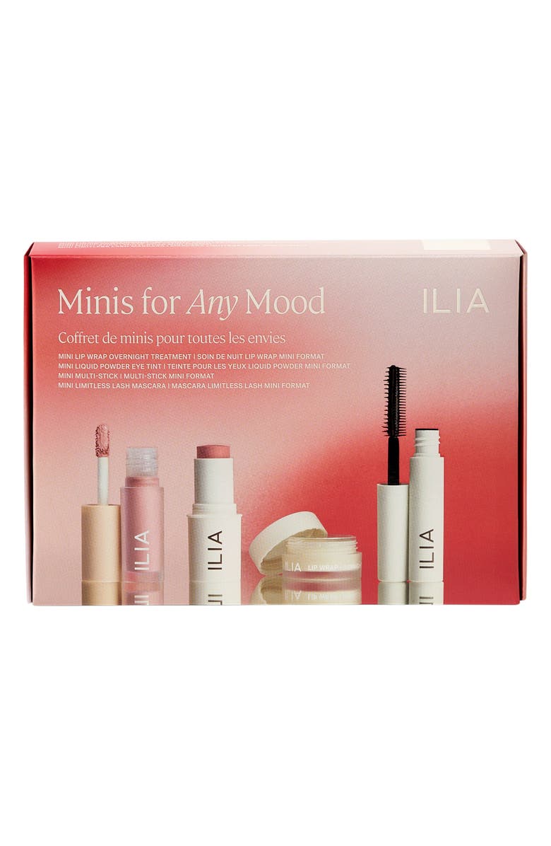 ILIA Minis For Any Mood Gift Set (Limited Edition) $57 Value, Main, color,