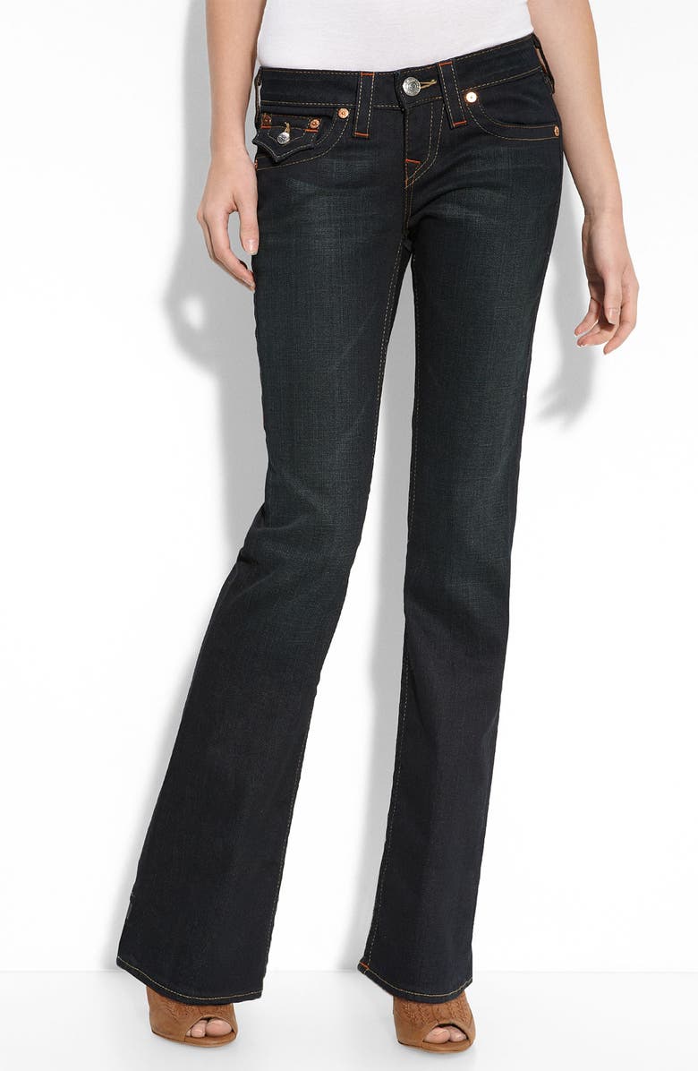 True Religion Brand Jeans 'Becky' Bootcut Stretch Jeans, Alternate, color,