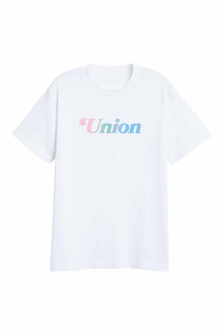 Summer Logo T-Shirt (Nordstrom Exclusive), Main, color, WHITE