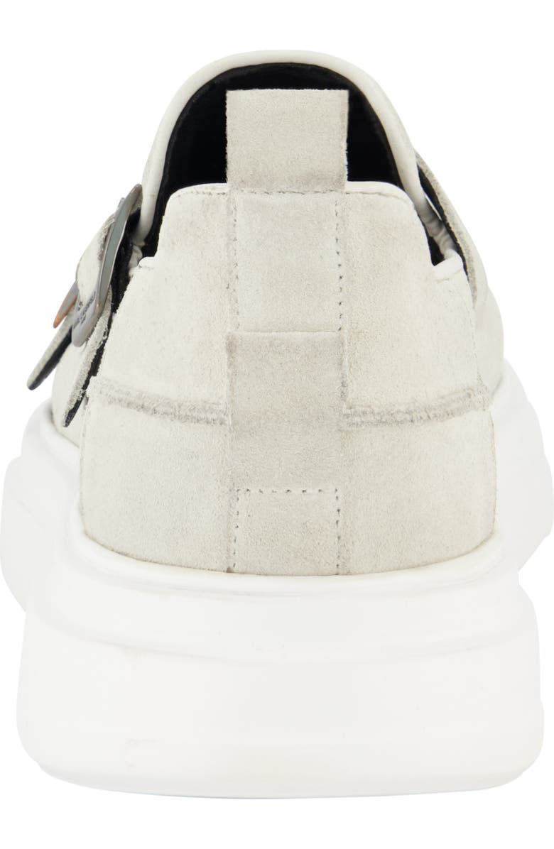 KARL LAGERFELD PARIS Double Monk Sneaker, Alternate, color, Light Grey