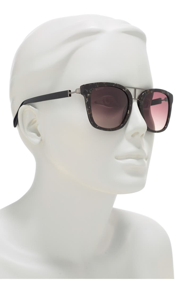 Balmain 52mm Round Sunglasses, Alternate, color,