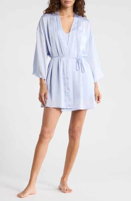 Danskin 3-Piece Short Pajamas & Robe Set