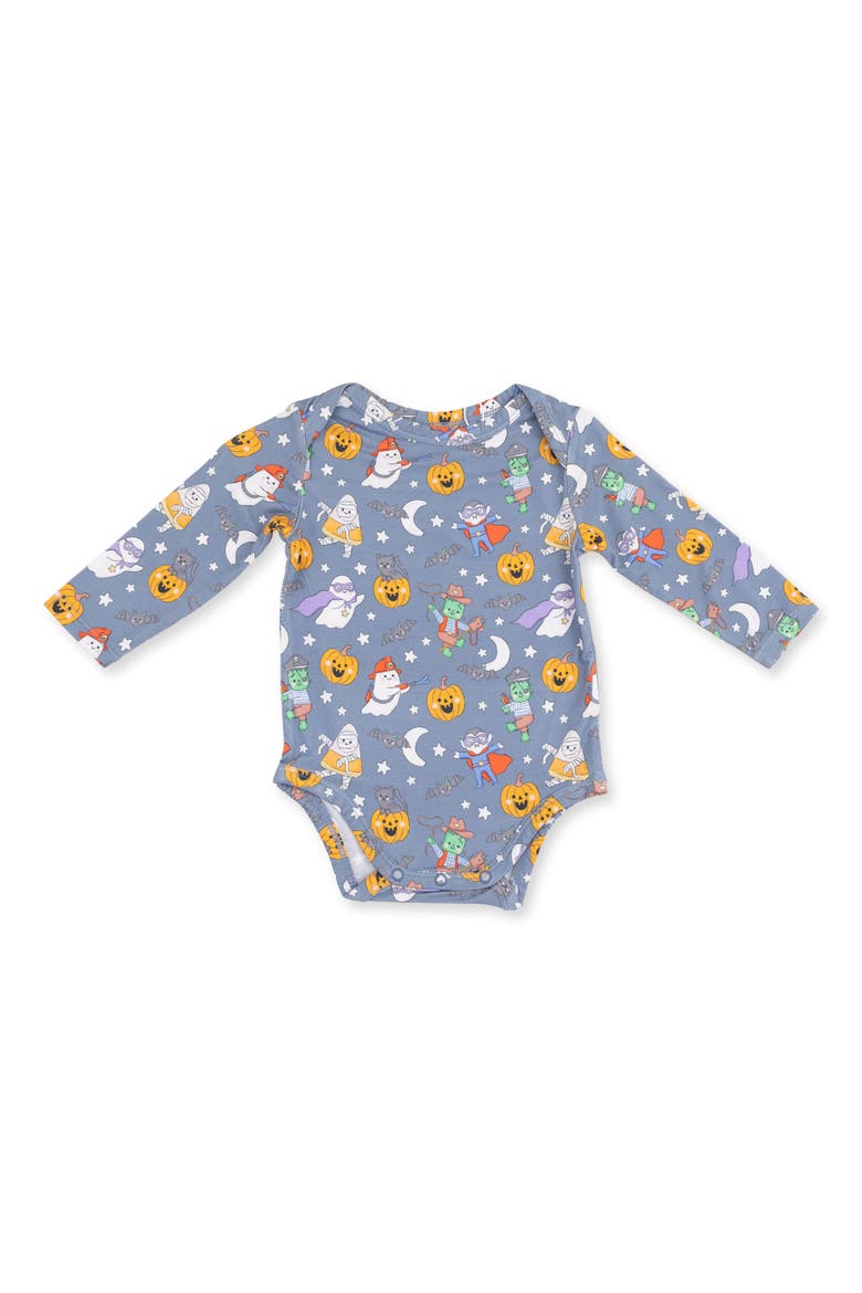 Kids' Halloween Bodysuit, Main, color, BLUE GRAY