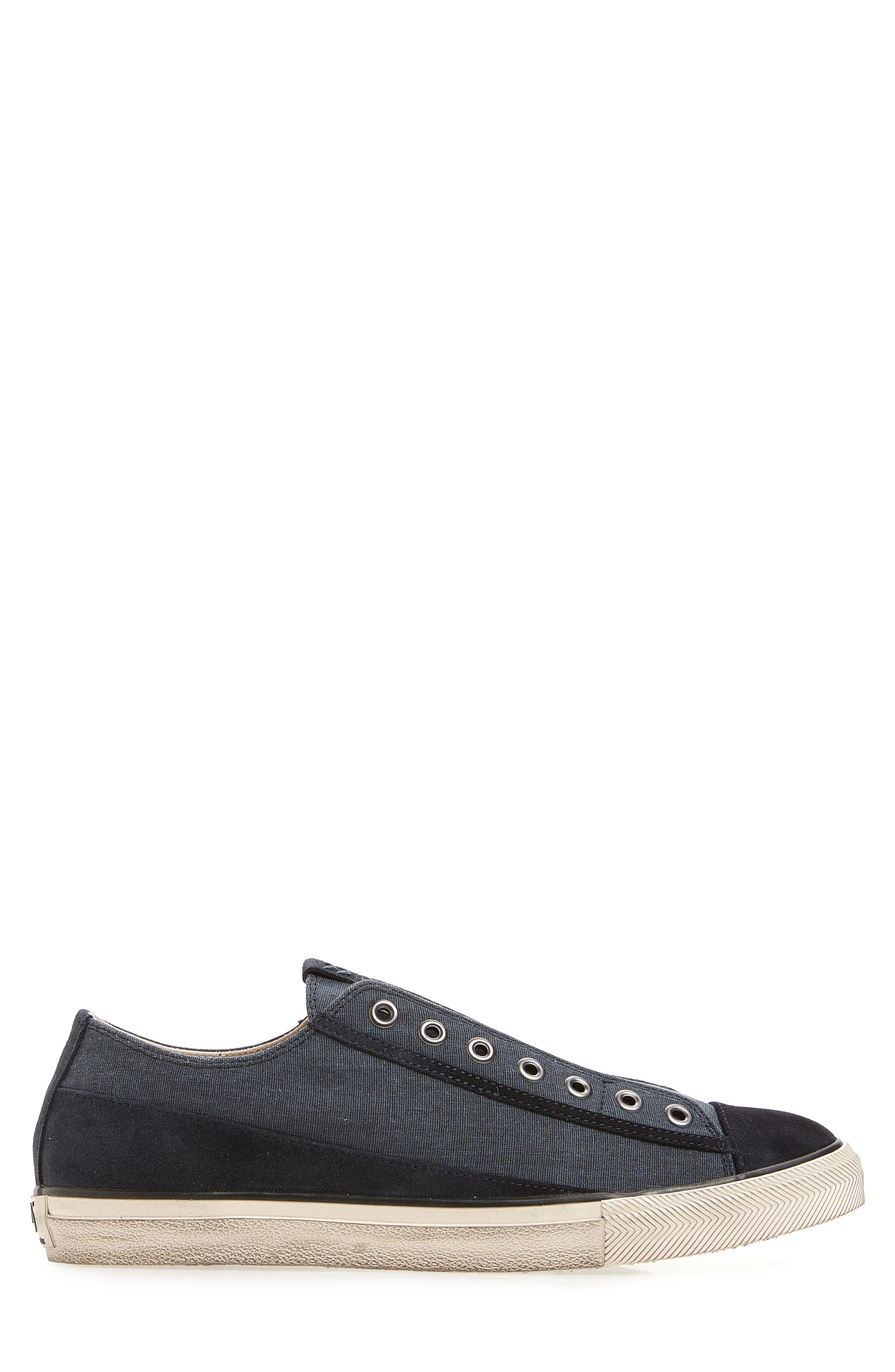 Vintage Laceless Low Top Sneaker, Alternate, color, BLUE STONE