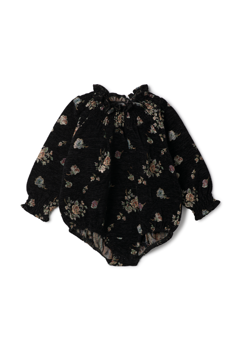 Floral Brocade Velvet Bubble (Baby)